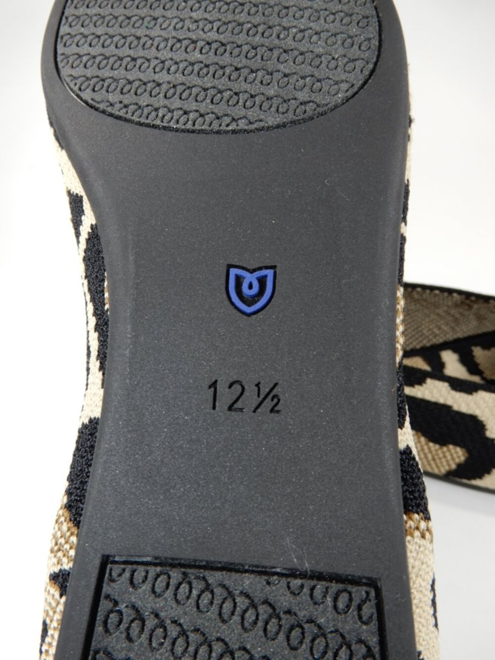 Rothy's The Point II Flats Shoes Size 12.5 Desert Cat Leopard Print NEW - Picture 15 of 16